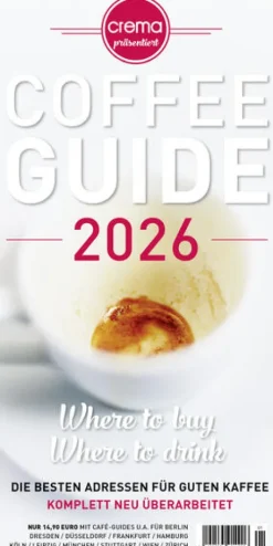 BT Verlag COFFEE GUIDE 2026 Discount