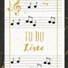 Coppenrath Verlag Coppenrath - All about Music - Notizblock - TO DO Liste Discount