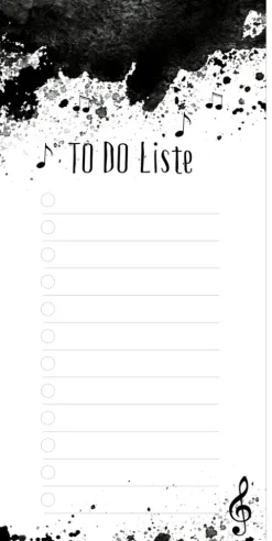 Coppenrath Verlag Coppenrath - All about Music - Notizblock - TO DO Liste Discount