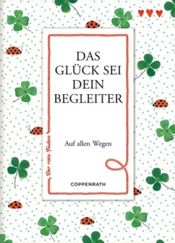 Coppenrath Verlag Coppenrath - Viel Glück - Der rote Faden No. 176: Das Glück sei dein Begleiter Best