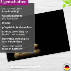 Cover-your-desk Schreibtischunterlage für Kinder und Erwachsene Buddha, aus hochwertigem Vinyl , 60 x 40 cm Clearance