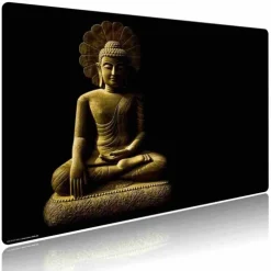 Cover-your-desk Schreibtischunterlage für Kinder und Erwachsene Buddha, aus hochwertigem Vinyl , 60 x 40 cm Clearance