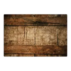 Cover-your-desk Schreibtischunterlage Vinyl Rustikales Holz, 60 x 40 cm