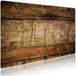 Cover-your-desk Schreibtischunterlage Vinyl Rustikales Holz, 60 x 40 cm