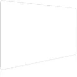 Cover-your-desk Schreibtischunterlage für Kinder und Erwachsene Schreibtischunterlage Weiß, aus hochwertigem Vinyl , 60 x 40 cm Hot