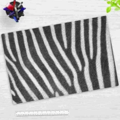 Cover-your-desk Schreibtischunterlage für Kinder und Erwachsene Zebra Muster, aus hochwertigem Vinyl , 60 x 40 cm