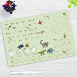 Cover-your-desk Schreibtischunterlage für Kinder LernunterlageEinschulungverschiedene Designs, ABC, 1x1, Uhrzeiten, aus hochwertigem Vinyl, 60 x 40 cm Clearance