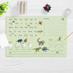 Cover-your-desk Schreibtischunterlage für Kinder LernunterlageEinschulungverschiedene Designs, ABC, 1x1, Uhrzeiten, aus hochwertigem Vinyl, 60 x 40 cm Clearance