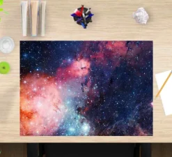 Schreibtischunterlage für Kinder und Erwachsene Entfernte Galaxie, aus hochwertigem Vinyl , 60 x 40 cm-Cover-your-desk Online