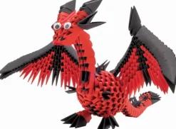 Creagami - Origami 3D Drachen, 481 Teile-CreativaMente