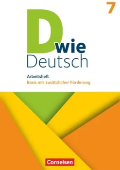 D wie Deutsch 7. Schuljahr - Arbeitsheft mit Lösungen-Cornelsen Verlag GmbH Hot
