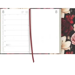Neumann Verlage GmbH & Co Dark Flowers 2026 - Diary - Buchkalender - Taschenkalender - 16x22 Best