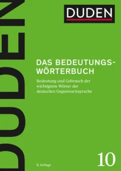 Bibliograph. Instit. GmbH Das Bedeutungswörterbuch Clearance