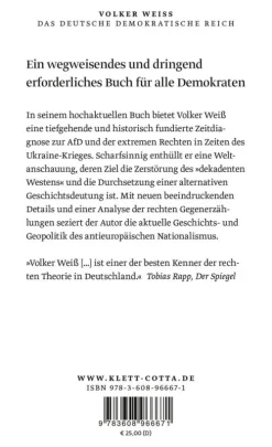 Klett-Cotta Verlag Das Deutsche Demokratische Reich Discount