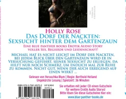 blue panther books Das Dorf der Nackten: Sexsucht hinter dem Gartenzaun | Erotik Audio Story | Erotisches Hörbuch Audio Clearance
