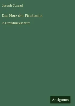 Das Herz der Finsternis-Antigonos Verlag Outlet