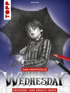 frechverlag GmbH Das inoffizielle Wednesday Zeichnen- und Kreativ-Buch Hot