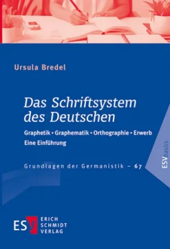Schmidt, Erich Verlag Das Schriftsystem des Deutschen Sale