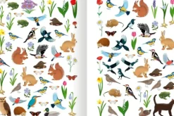 Ars Edition GmbH Das superdicke Stickerheft - Frühling
