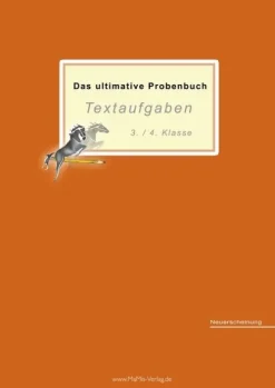 Das ultimative Probenbuch Textaufgaben 3./4. Klasse-MaMis Verlag Discount