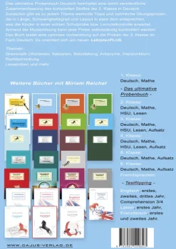 Das ultimative Probenbuch Deutsch 2. Klasse, 3 Teile-Cajus Verlag New
