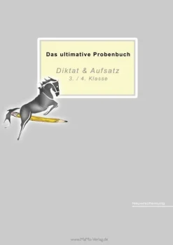 MaMis Verlag Das ultimative Probenbuch Diktat & Aufsatz 3./ 4. Klasse, 15 Teile Online