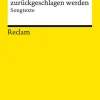 Das Unglück muss zurückgeschlagen werden. Songtexte-Reclam Philipp Jun. Sale