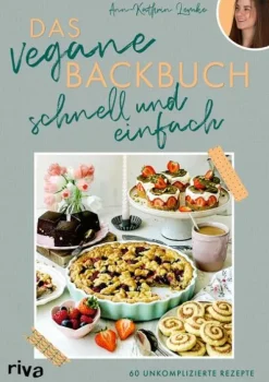 Das vegane Backbuch - schnell und einfach-riva Verlag Clearance