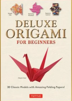 Tuttle Publishing Deluxe Origami for Beginners Kit Outlet