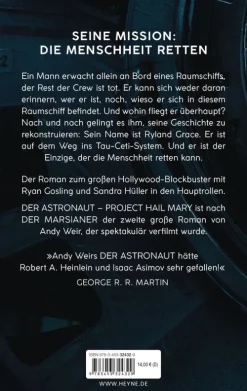 Der Astronaut - Project Hail Mary-Heyne Taschenbuch Discount