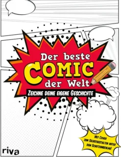 Der beste Comic der Welt - Mit Cover zum Selbstgestalten-riva Verlag Clearance