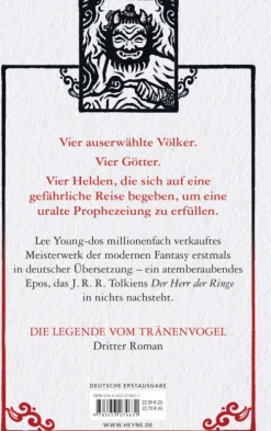 Der Feuergeist - Die Legende vom Tränenvogel 3-Heyne Verlag Clearance