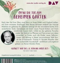 Der Audio Verlag, DAV Der geheime Garten,1 Audio-CD, 1 MP3 Best
