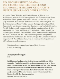 Der gestohlene Klimt-Sandmann, Elisabeth Best