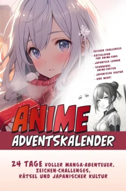 Bookmundo Der Große Anime Adventskalender: 24 Tage voller Manga-Abenteuer, Zeichen-Challenges, Rätsel und Japanischer Kultur | Das ideale Geschenk für Anime-Fan Clearance