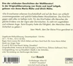 Rauch, Karl Verlag Der Kleine Prinz. 2 CDs Discount