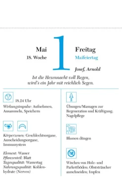 Südwest Der richtige Zeitpunkt 2026 - Tagesabreißkalender zum Aufstellen oder Aufhängen Clearance