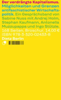 Der verdrängte Kapitalismus-Dietz Verlag Berlin GmbH Outlet