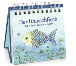 Der Wunschfisch. 365x Spiel, Spaß & Rätsel-Pattloch Geschenkbuch Hot