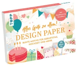 Design Paper A5: Alles Gute zu allem. Mit Handlettering-Grundkurs-frechverlag GmbH