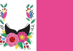 frechverlag GmbH Design Paper Frida Kahlo DIN A5. Mit Falz für Klappkarten Outlet
