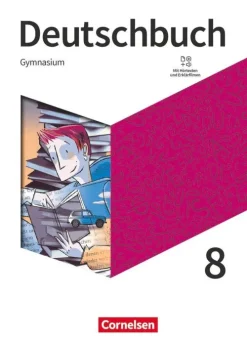 Cornelsen Verlag GmbH Deutschbuch Gymnasium - Neue Allgemeine Ausgabe 8. Schuljahr - Schülerbuch Sale