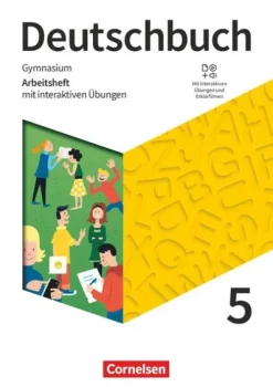 Cornelsen Verlag GmbH Deutschbuch Gymnasium 5. Schuljahr - Zu den Ausgaben Allgemeine Ausgabe, NDS, NRW - Arbeitsheft mit interaktiven Übungen auf scook.de Clearance
