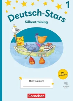 Deutsch-Stars 1. Schuljahr - Lesetraining Ausgabe 2025 - Silbentraining - Übungsheft-Cornelsen Verlag GmbH