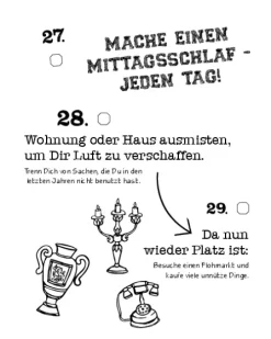 Die Bucket List für Rentner-PLAZA Clearance