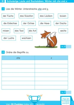 Klett Lerntraining Die Deutsch-Helden: Deutsch-Testblock So gut bin ich! 3. Klasse Online
