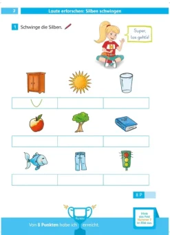 Klett Lerntraining Die Deutsch-Helden: Deutsch-Testblock So gut bin ich! 1. Klasse New