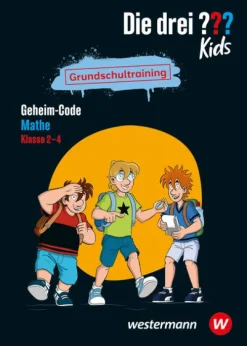 Die drei ??? Kids - Grundschultraining. Geheim-Code Mathe 2-4-Westermann Lernwelten Discount