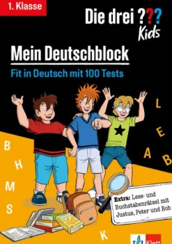 Die drei ??? Kids: Mein Deutschblock 1. Klasse-Klett Lerntraining Clearance