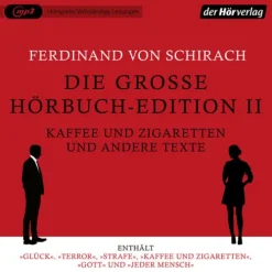 Die große Hörbuch-Edition II - Kaffee und Zigaretten und andere Texte-Hoerverlag DHV Der Best